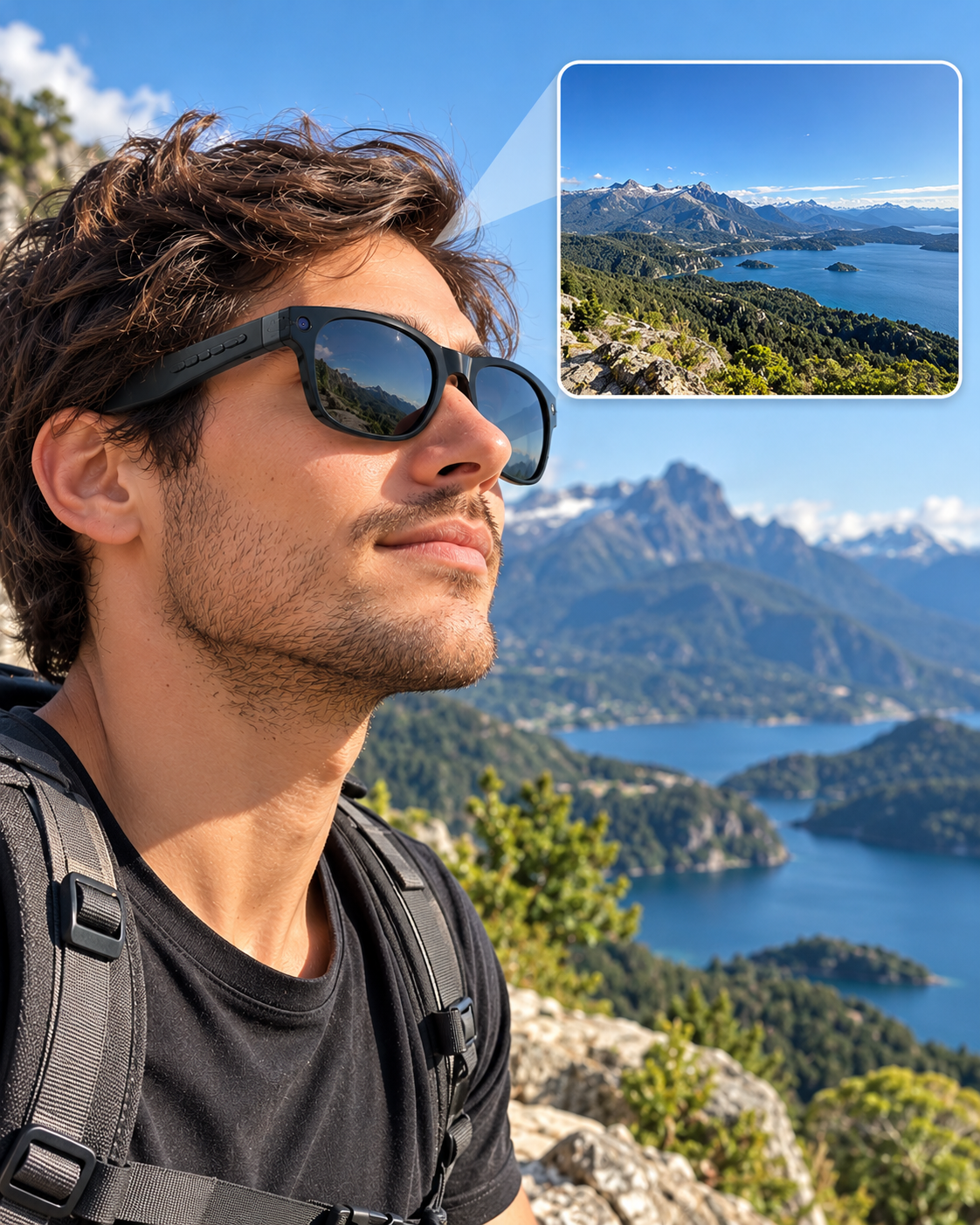 LENTES INTELIGENTES CON CÁMARA INTEGRADA