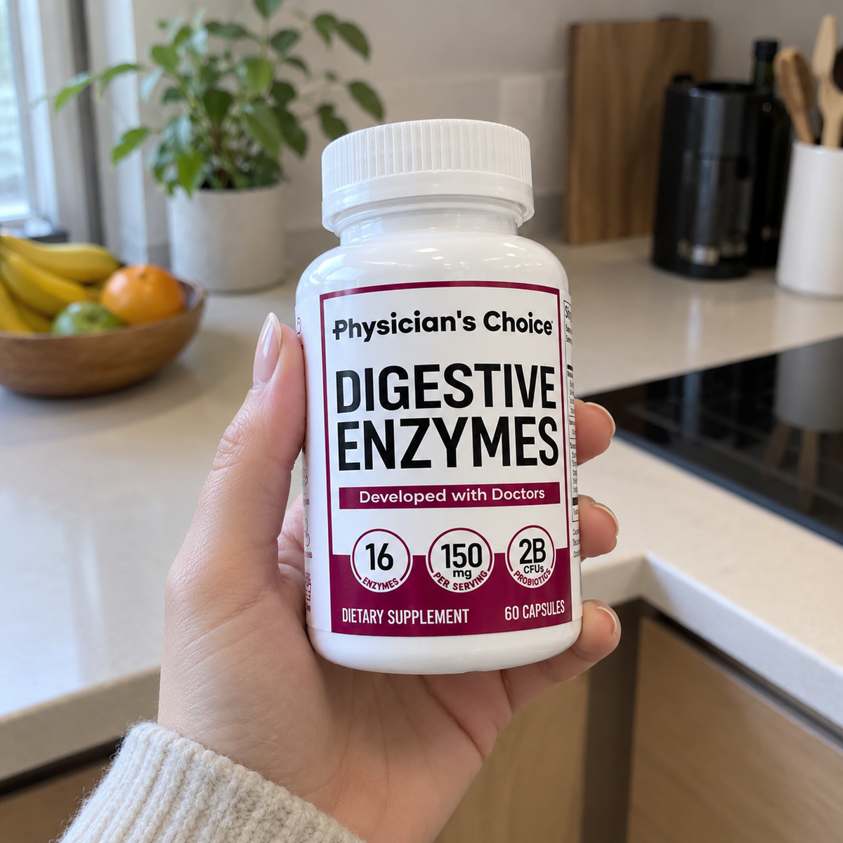 ENZIMAS DIGESTIVAS AVANZADAS 60 CAPSULAS