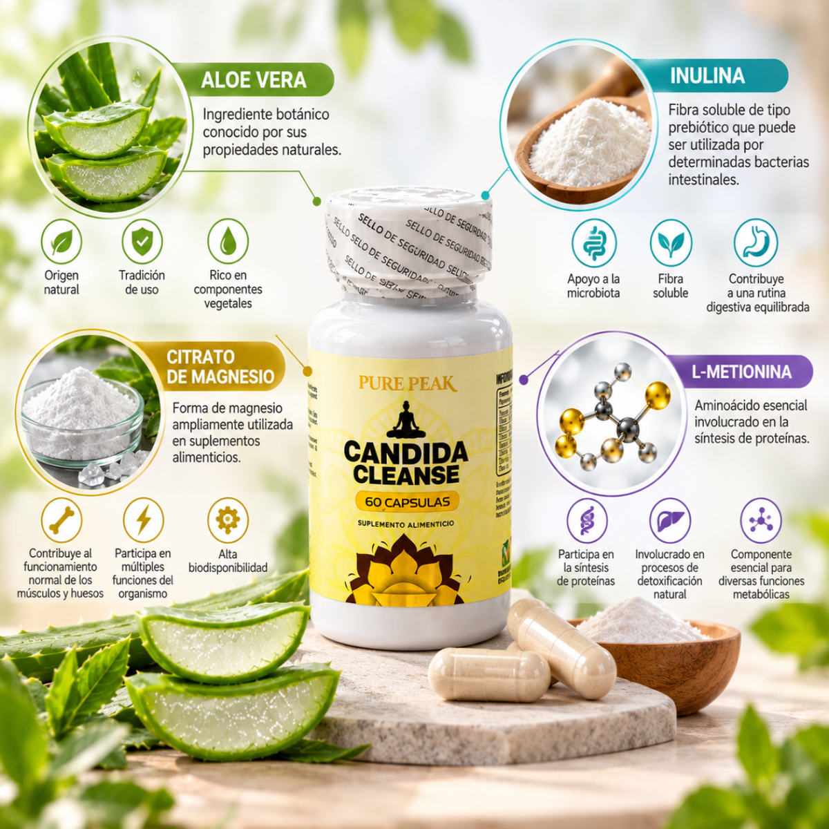 CANDIDA CLEANSE FÓRMULA ORIGINAL